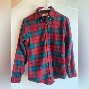 LL Bean flannel